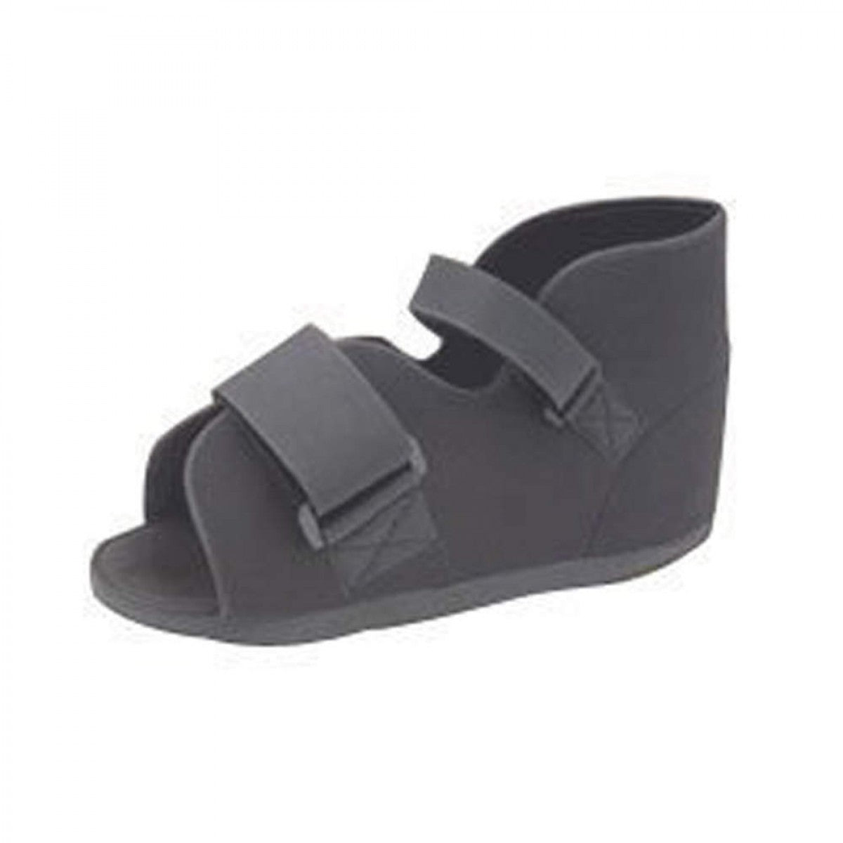 Open Toe Black Polycast Cast Boot Medium 1 Per Each — Grayline Medical