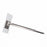 Connecticut Clean Room Corporation Edgeless Mopping System - QuickConnect Stainless Steel Mop Handle, 16" - 30" L - 2644