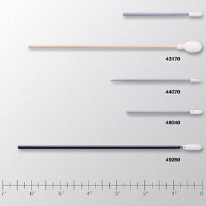 Connecticut Clean Room Corp Sealed Foam Swabs - SWAB, SEALED FOAM, 0.35"-HEAD, LEN-6" - 43170