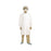 Connecticut Clean Room Corp Tyvek IsoClean Frocks - FROCKS, TYVEK, ISOCLEAN, CLEAN PROCESS, 3XL - IC270BWH-OC