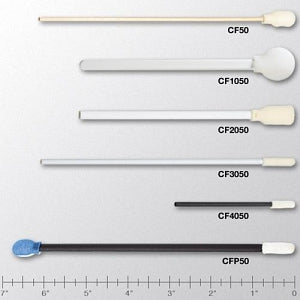Connecticut Clean Room Corp Foamtips Swab - SWAB, FOAMTIP, 0.38"-HEAD, LEN-6.10" - CF50