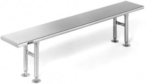 Connecticut Clean Room Corp Cleanroom Benches - BENCHES, CLEANROOM, 9 X 48" - CRB0948