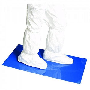 Connecticut Clean Room Corp PolyTack Economy Mat - MAT, ENTRANCE, POLYTACK, BLUE, 36X36" - K-103