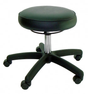 Connecticut Clean Room Desk Height Round Stool with Nylon Base - STOOL, ROUND, INDUSTRIAL SEATING, NO BACK - P67-VCR