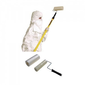 Connecticut Clean Room PolyTack Roll Mops and Kits - PolyTack Roll Mop, Tacky Film Roller, 18" - PR18K