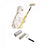 Connecticut Clean Room PolyTack Roll Mops and Kits - PolyTack Roll Mop, Tacky Film Roller, 18" - PR18K