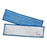 Connecticut Clean Room Corporation QuickTask Mopping System - QuickTask Polyester Microfiber Mop Head, 16-1/2" x 4-1/2" - TASK0300