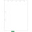 Durable Medium Green Mylar 8 1/2" X 11" 50/Box