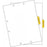 Durable Yellow Mylar 8 1/2" X 11" 300/Box