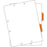 Durable Orange Mylar 8 1/2" X 11" 300/Box