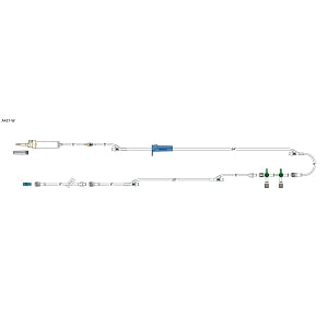 Codan US Corp IV Administration Sets - IV Administration Infusion Set, 15 Drop W/3, 145" - A437-W