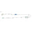 Codan US Corp IV Administration Sets - IV Administration Infusion Set, 15 Drop W/3, 145" - A437-W