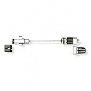 Codan US MiniBore Filter Extension Sets - Minibore Female Luer Lock Extension Set with Flowstop Cap, 0.35 mL, 8" - BC506