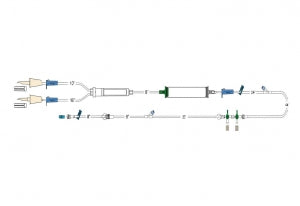 Codan Blood Administration Sets - Blood Administration Set with 2 Nonv ...