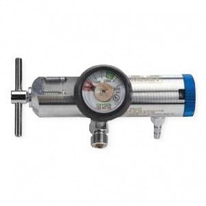 Cramer Decker Meret Magnum Oxygen Regulator - OXYGEN REGULATOR, 0-25LPM, BRASS - EMSREG8725