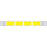 Label Esi Nova Dot Matrix Piggyback Paper Permanent 4 1 7/10" X 15/16" Yellow 25000 Per Case