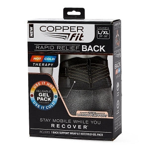 Idea Village Copper Fit Compression Adjustable Back Supports - Copper —  Grayline Medical