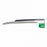 SunMed GreenLine / D Miller Laryngoscope Blades - MAC GreenLine Disposable Blade, Miller, Size 4, 205 mm - 16 mm, Fiberoptic, Size L, Adult - 5-5333-04