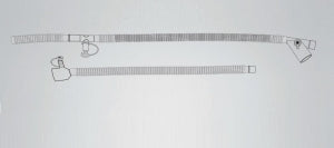 Vyaire Infant Circuits - Infant Single Limb Circuit, Continuous Flow, Heated - AH032