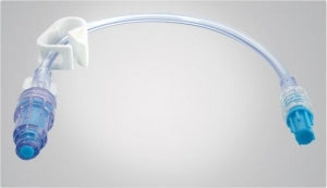 Carefusion Microbore Extension Sets - 6" Microbore IV Extension Set with 3.2 mL Priming Volume, 0.2-micron Filter, Slide Clamp and Spin Male Luer Lock - ME1250