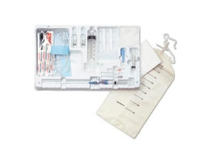 BD BD Thora-Para Valved Catheter Drainage Drug-Free Trays - Safe-T Thoracentesis Paracentesis Tray with Valved Catheter - TPT1000SDF