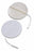 DJO Global Dura-Stick Premium Self-Adhesive Electrodes - Dura-Stick Premium Electrode, Round, Stainless Steel Mesh and Blue Gel, 2" - 42171