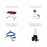 Djo Global Chattanooga ADP400 Traction Table Accessory Package - KIT, ACCESSORY, TRACTION TABLE, ADP400, BLUE - 6874-1