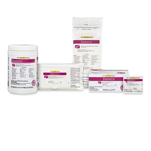 Clorox Dispatch Hospital Disinfectant Towels with Bleach - Dispatch Bleach Wipes, Individual, 50 wipes, 7" x 8" - 69101