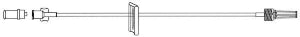 Vygon Microbore Extension Sets - Microbore Extension Set with Male Luer Lock and SmartSite, 7" - SS-762