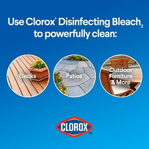 Clorox Regular Concentrated Bleaches - Clorox Liquid Bleach Cleaner, Regular Concentrate, 64 oz. - 30769
