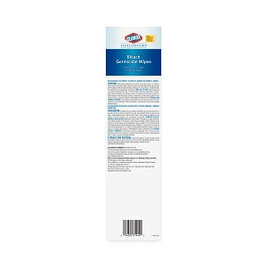 Clorox Bleach Germicidal Wipes - Clorox Bleach Wipes, Individual, 6.75" x 9" - 31424