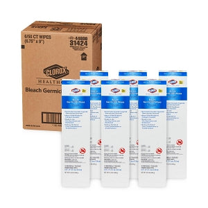 Clorox Bleach Germicidal Wipes - Clorox Bleach Wipes, Individual, 6.75" x 9" - 31424