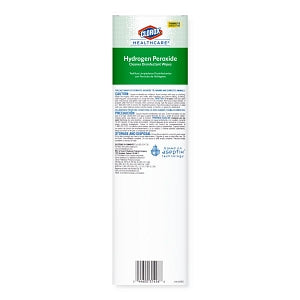 Clorox Hydrogen Peroxide Cleaner Disinfectants - Clorox Hydrogen Peroxide Disinfectant, Wipes, 9.75" x 9" - 31426