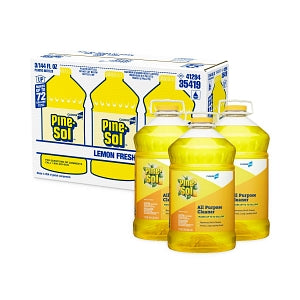 Clorox Pine-Sol All-Purpose Cleansers - Pine-Sol All-Purpose Cleaner, Lemon, 144 oz. - 35419