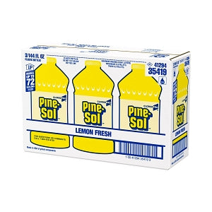 Clorox Pine-Sol All-Purpose Cleansers - Pine-Sol All-Purpose Cleaner, Lemon, 144 oz. - 35419