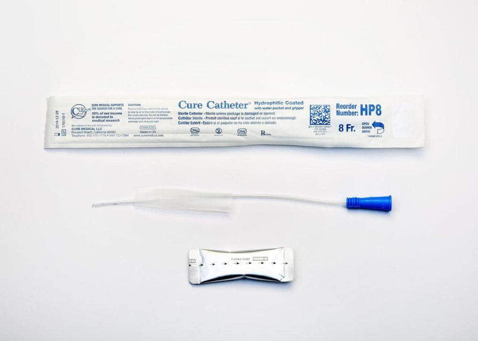 Pediatric Hydrophilic Cure Catheters by Cure Medical — Grayline Medical