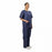 Cellucap Disposable Polypropylene Navy Blue XL Scrub Shirt - Disposable Polypropylene Navy Blue XL Scrub Shirt - 636XL
