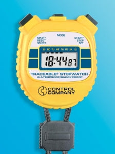 Control Company Traceable Digital Stopwatches - Traceable Waterproof / Shockproof Stopwatch - 1042