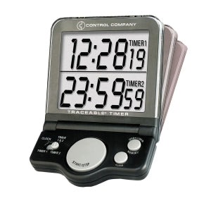 Control Company Traceable 24-Hour Jumbo Digital Timers - Traceable Jumbo Timer, White - 5023