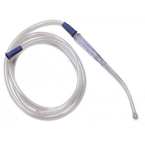 Conmed Big Yank Suction Systems - Yankauer Suction Instrument with Bulb Tip, Control Vent and 6' (1.8 m) Plastic Tube - 0034920