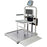 Health O Meter Professional Digital Wheelchair Scales - Digital Wheelchair Scale with 1 Ramp and Fold-Away Seat, Weight Capacity of 1, 000 lb. (454 kg) - 2500CKL