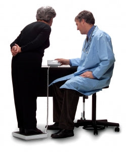 Health O Meter Professional Remote Digital Floor Scales - Digital Floor Scale with Remote Display, Weight Capacity of 400 lb. (180 kg), 12.4" x 12" - 349KLX