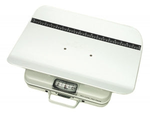 Health O Meter Professional Mechanical Pediatric Tray Scales - Mechanical Baby Scale with Tray, 50 lb. Weight Capacity, Pounds Only - 386S01