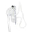 Southmedic Capnoxygen CO2 Masks - Capnoxygen CO2 Pediatric Mask with 8' Universal Oxygen Tubing and 8' Male Gas Sampling Line - CO2-03-SLM