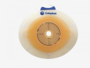 Coloplast SenSura Click Xpro 2-Piece Extended Wear Barriers - SenSura Flex Xpro Extended Wear Barrier, Cut to Fit, Non Convex, Yellow Code, 3/8" x 2-1/2" Stoma - 10045