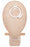 Coloplast SenSura Click 2-Piece Drainable Pouches EasiClose - SenSura Drainable 2-Piece Pouch, Transparent, 50 mm, Red - 11185