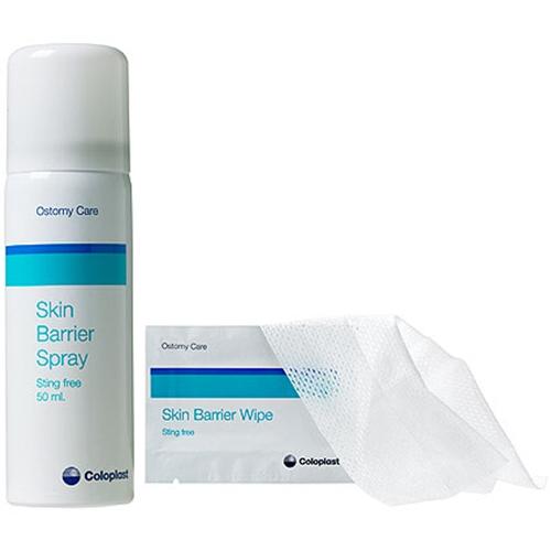 Brava Skin Barrier Spray and Wipes by Coloplast