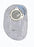 Coloplast Assura 2-Piece Closed Pouches - 2-Piece Assura MAXI Closed Transparent 8-1/2" Pouch, Blue, 1/2" to 2-3/8" - 12376