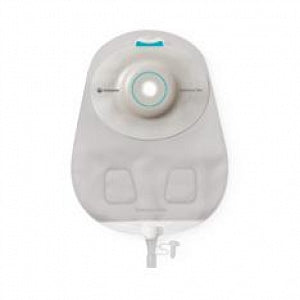 Coloplast 1PC Convex Urostomy Pouches - 1-Piece Convex Urostomy Pouch, Soft, Cut-to-Fit, Transparent, 400 mL, 10-43 mm - 16867