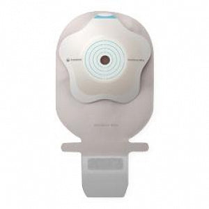 Coloplast Corp SenSura Mio Convex Flip 1-Piece Drainable Ostomy Pouch - SenSura Mio Convex Flip Maxi 1-Piece Drainable Ostomy Pouch, Transparent, Pre-Cut, 1-3/16" Stoma, Medium Barrier - 18323